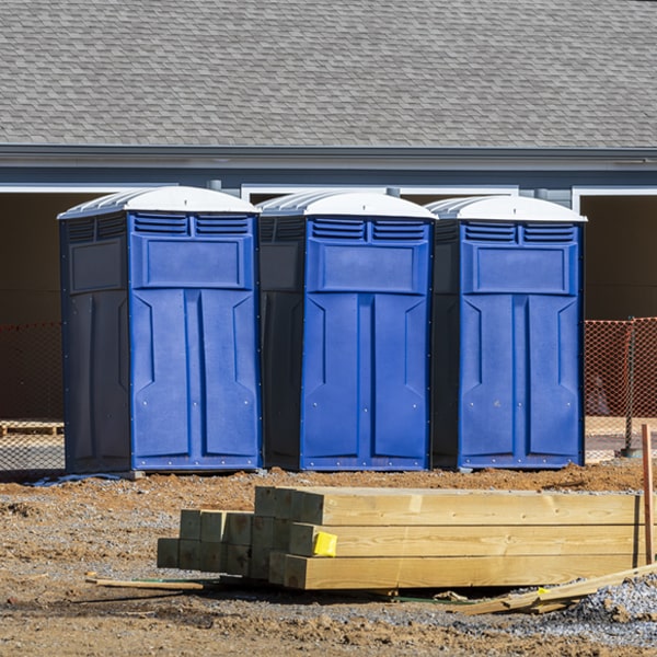 what is the maximum capacity for a single portable toilet in Buena Vista TN